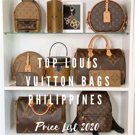 louis vuitton bags prices in philippines